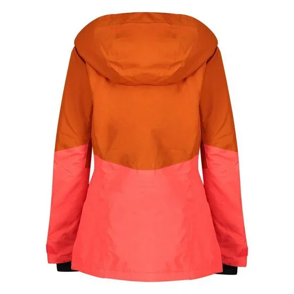 Salomon QST Pink/Brown Snow Jacket - Picture 2 of 14